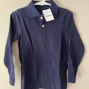Crewcuts Navy Blue Kids Polo Shirt